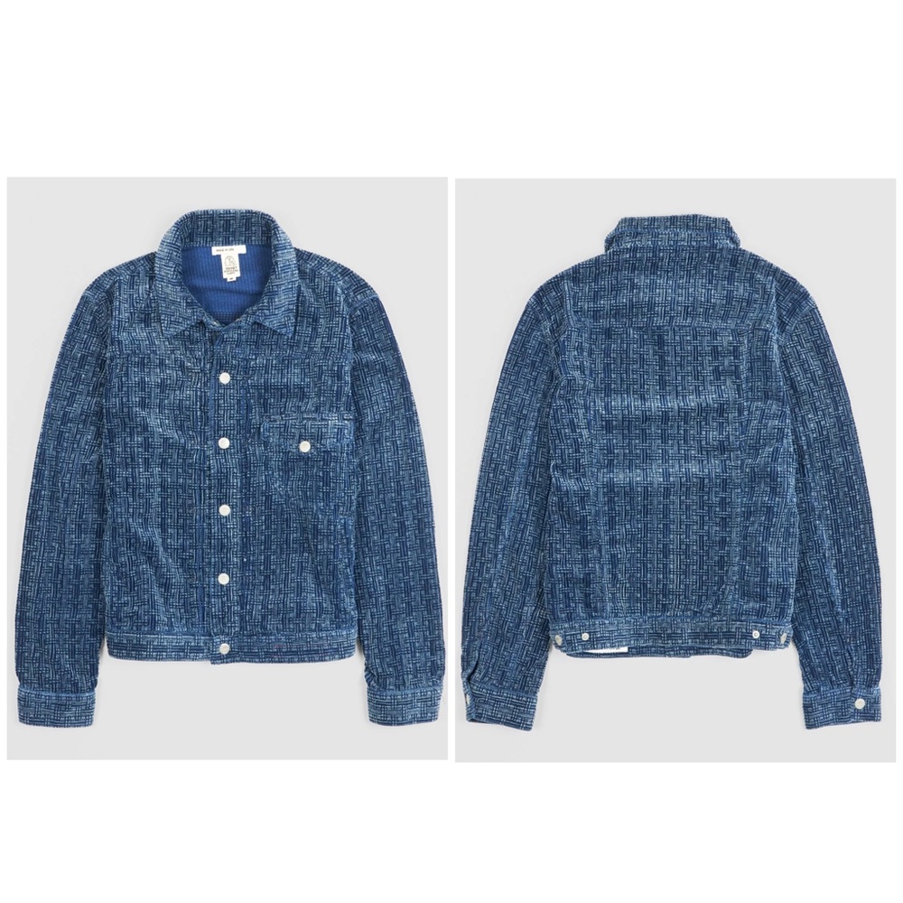 Denim-Style Blue Men's Jacket